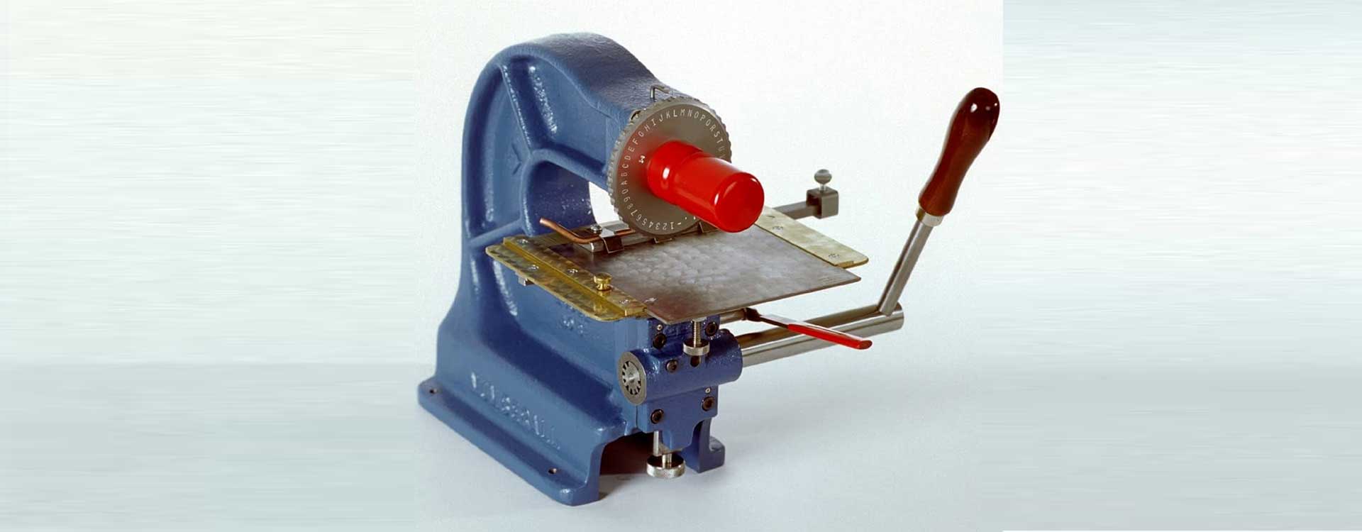 Marking Tips with the Model 40B Numbering & Lettering Press